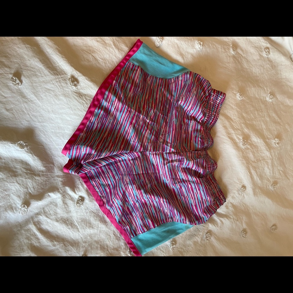 Colorful athletic shorts!!!! Size S - Picture 2 of 2